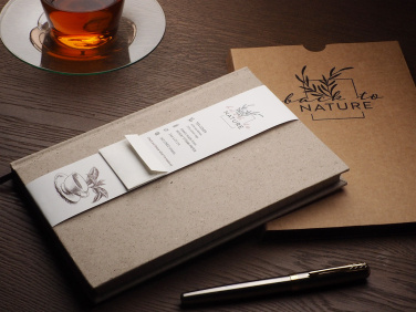 Logotrade corporate gift picture of: Recycled Tea Notebook 209734000