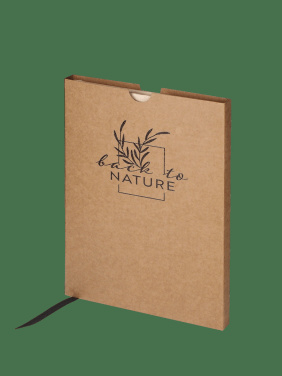 Logo trade promotional giveaways picture of: Recycled Tea Notebook 209734000