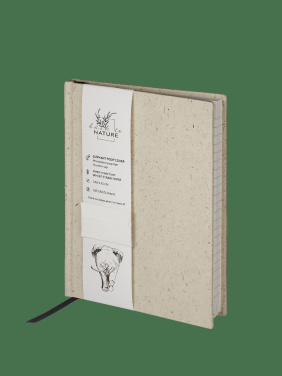 Logo trade promotional giveaways image of: Recycled Elephant Poo Notebook 209734400