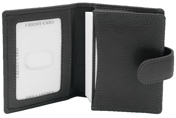 Logo trade promotional giveaways image of: Credit and business card holder 96605200