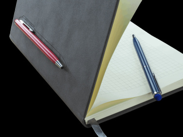 Logo trade promotional gifts picture of: Magnetic notebook with a pen 124715100