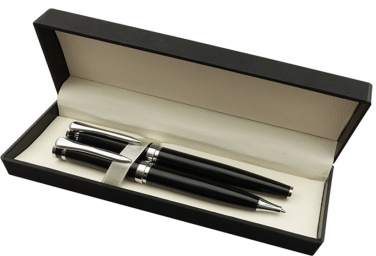 Logo trade promotional merchandise image of: BRIGHTON pen set 98103600