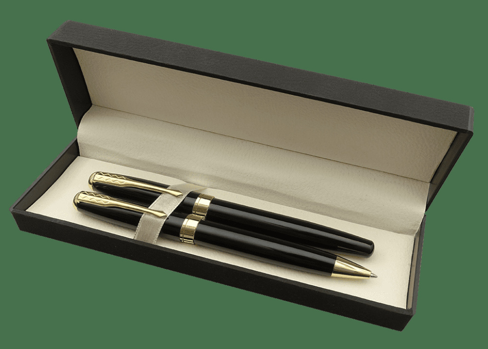 Logo trade promotional products image of: WINDSOR pen set 98003600