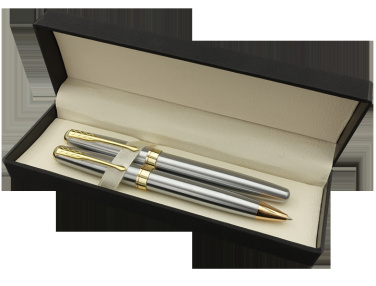 Logo trade promotional giveaways image of: WINDSOR pen set 98003600