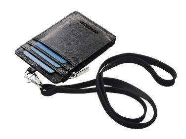 Logo trade advertising products image of: ID card holder with lanyard 170805200