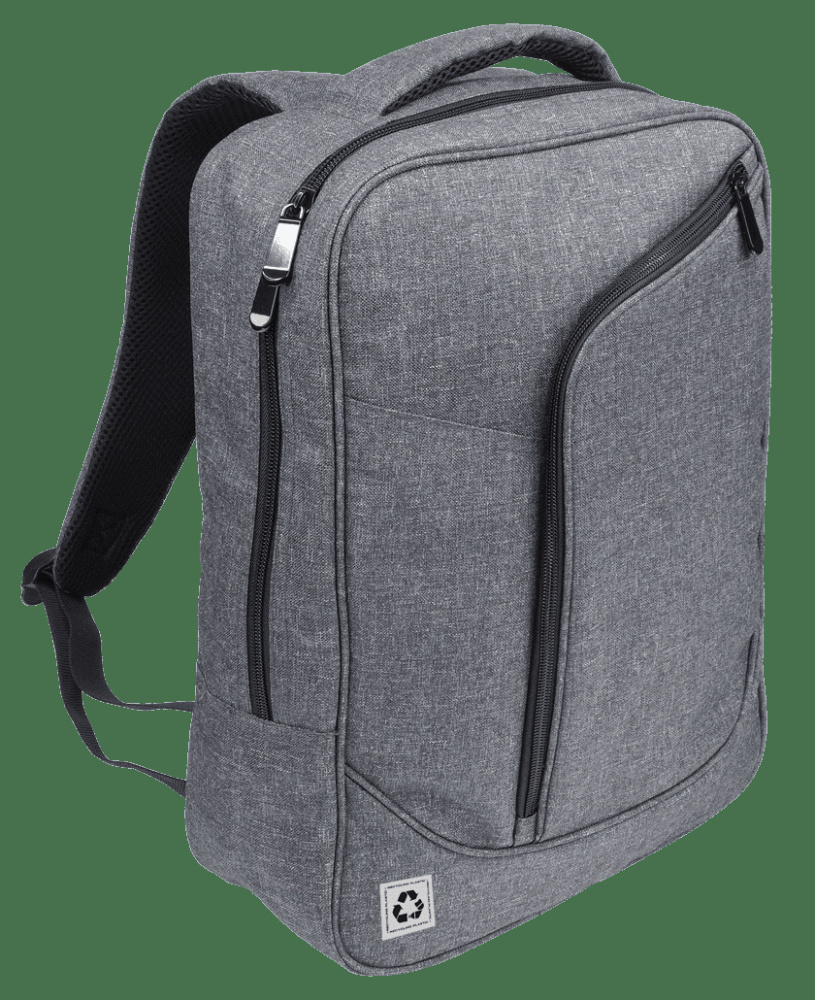 Logo trade promotional products image of: ECO backpack RPET 126815900