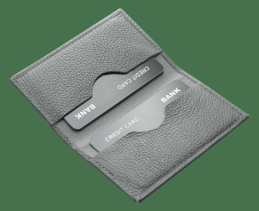 Logo trade promotional merchandise picture of: RFID credit and business card holder 21101500