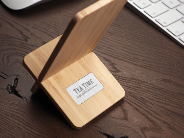 Logotrade corporate gift picture of: Wooden telephone stand 1834292