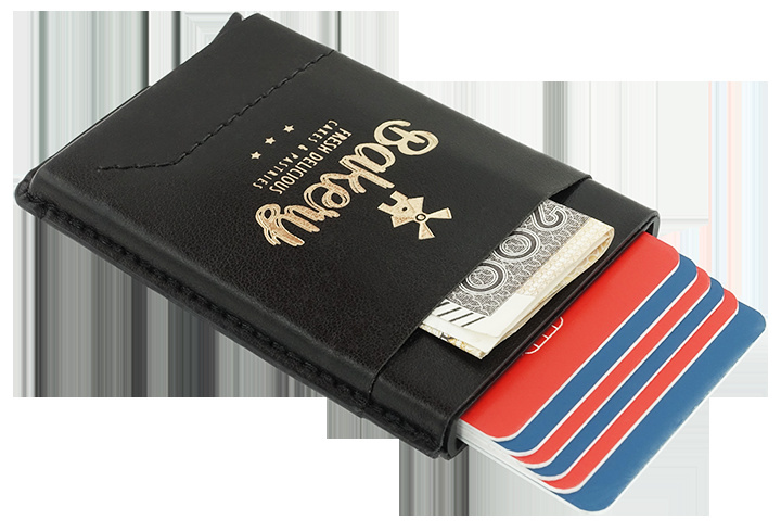 Logo trade promotional merchandise image of: RFID wallet 593119