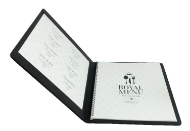 Logo trade advertising products image of: Menu cover 1078119