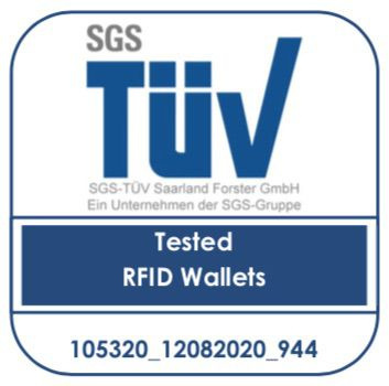 Logo trade promotional merchandise image of: RFID wallet 618119