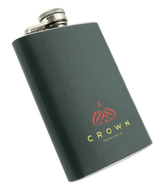 Logo trade corporate gifts image of: Hip flask 426119