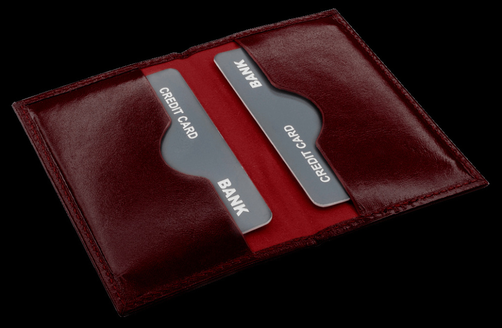 Logo trade promotional merchandise picture of: RFID credit and business card holder 211067