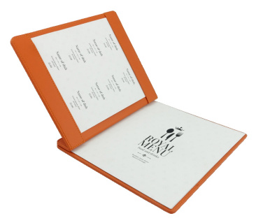 Logo trade promotional gifts picture of: Menu cover 1085119