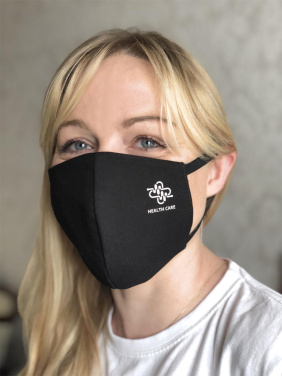 Logo trade corporate gifts picture of: VENUS PRO cotton face mask with a pocket an HEPA filter 1378165