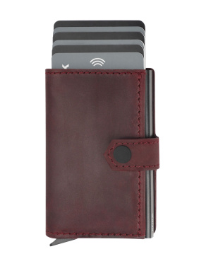 Logotrade business gift image of: RFID wallet - Hunter Leather 2109284