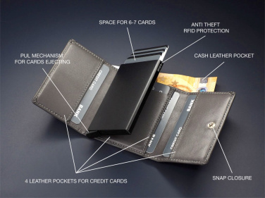 Logo trade promotional giveaways image of: RFID wallet 1282131