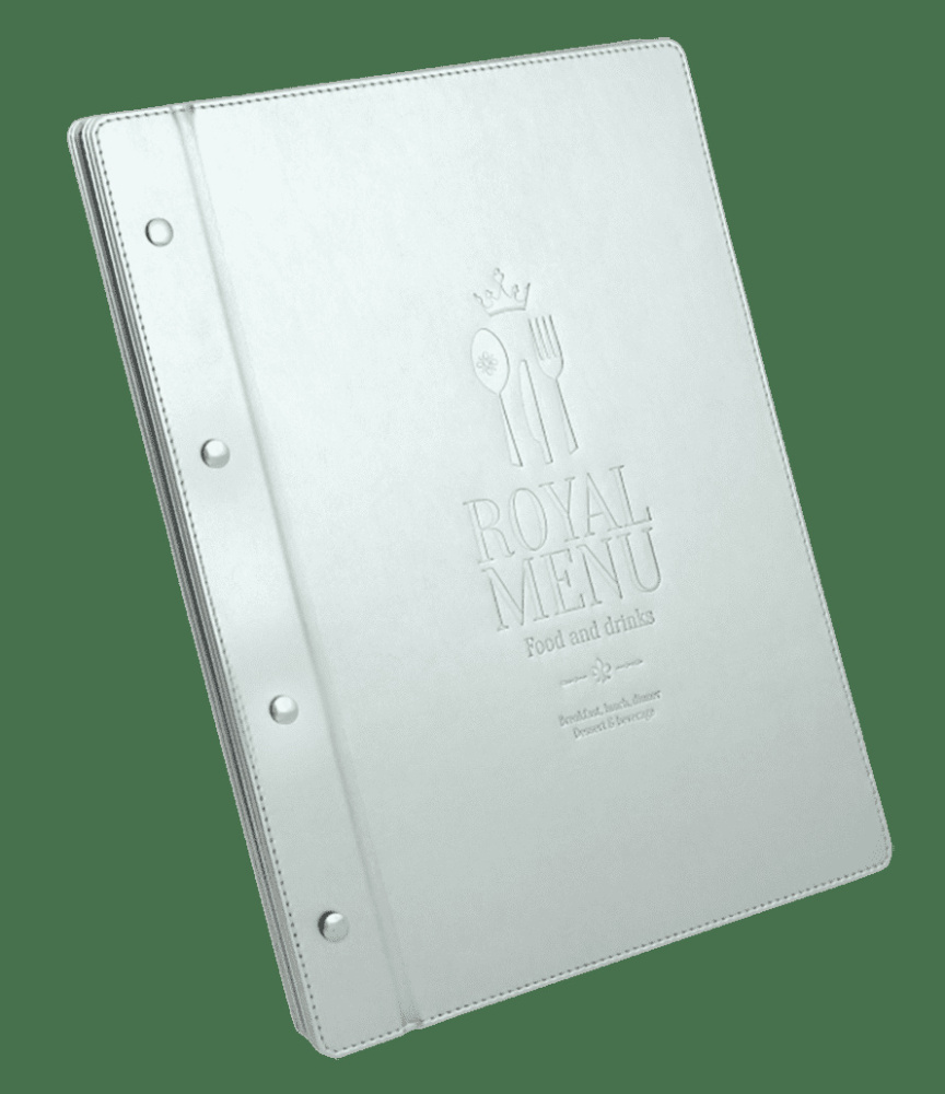 Logo trade promotional gifts image of: Menu cover 1084119