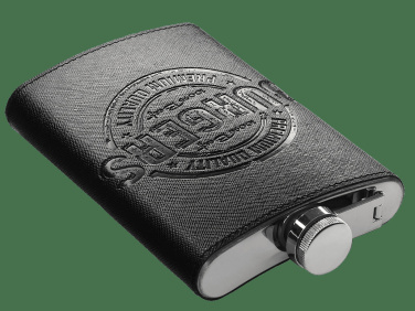 Logo trade promotional items image of: Hip flask 425113