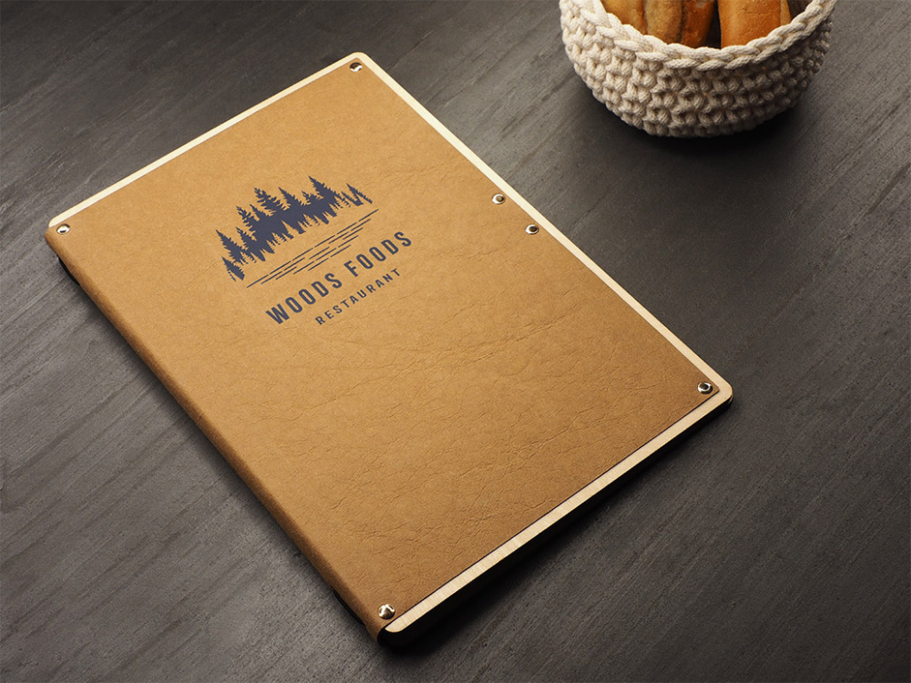 Logo trade promotional item photo of: Menu cover 1665121