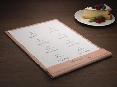 Logo trade promotional gift photo of: Menu cover 1241281