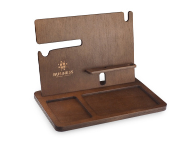 Logotrade promotional item image of: Wooden organiser 2016121