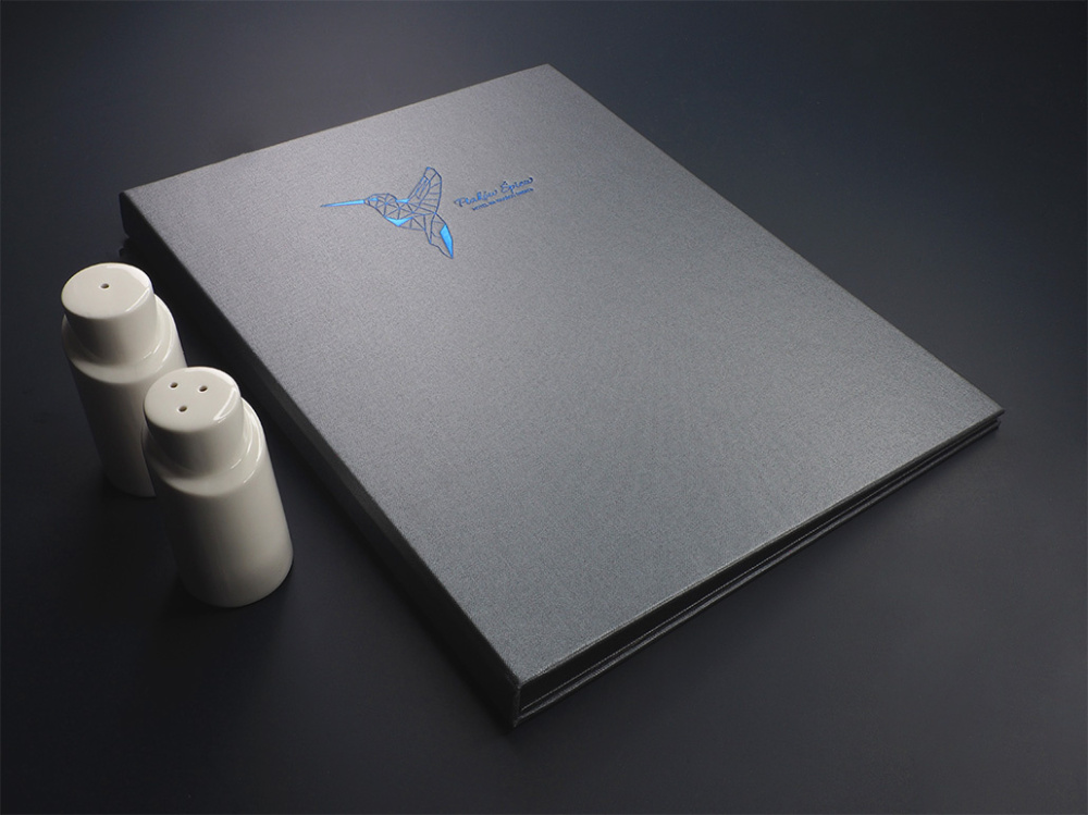 Logo trade promotional giveaways image of: Menu cover 1804280