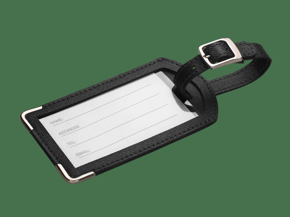 Logo trade promotional items image of: Luggage tag 1821113