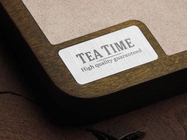 Logo trade promotional merchandise picture of: Wooden desk organiser 1818121