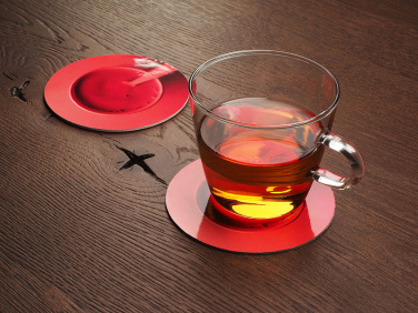 Logo trade promotional gift photo of: Printed paper coaster 1837117