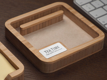 Logo trade promotional items picture of: Wooden desk organiser 1846292