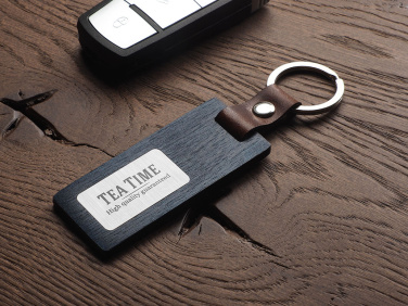 Logotrade corporate gift picture of: Wooden keyring 1853121