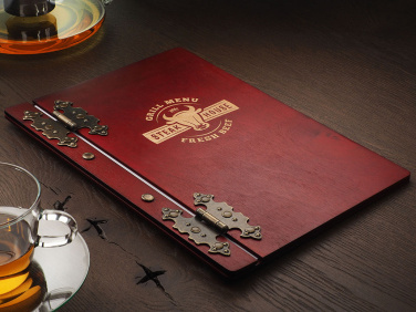 Logo trade promotional gifts picture of: Menu cover 1862121