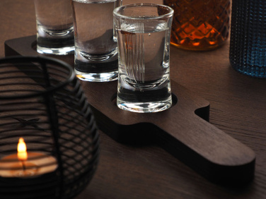 Logotrade promotional merchandise picture of: Wooden 3 Shot Serving Board 1863121