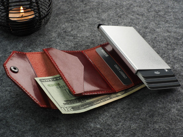 Logo trade corporate gifts image of: RFID wallet 1931141