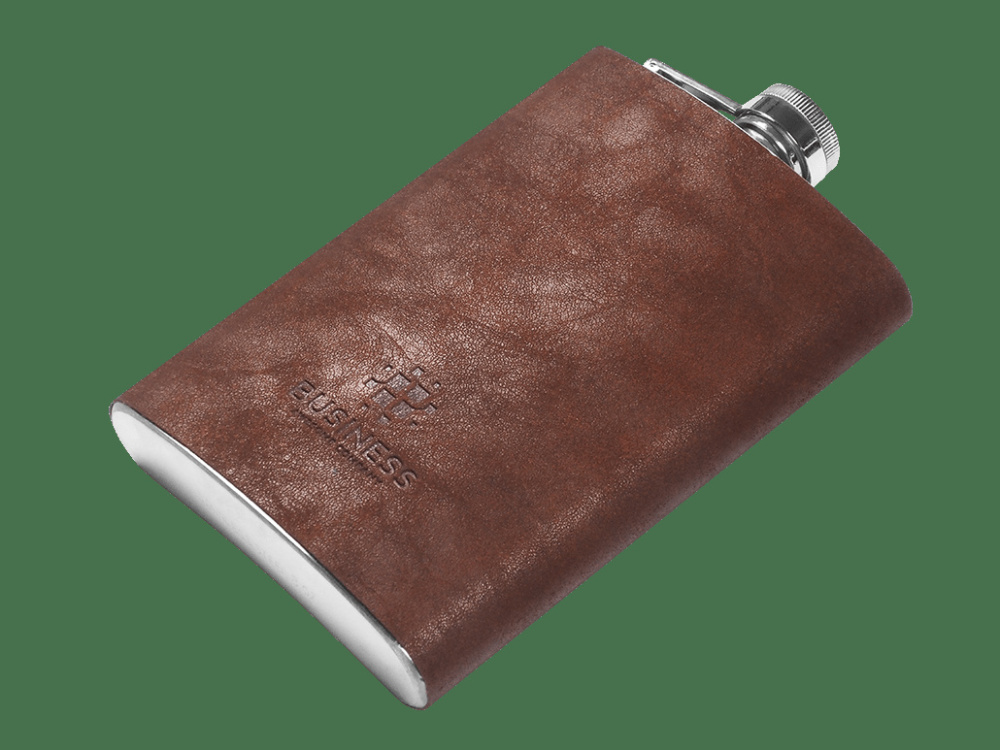 Logo trade promotional merchandise picture of: Hip flask 425325