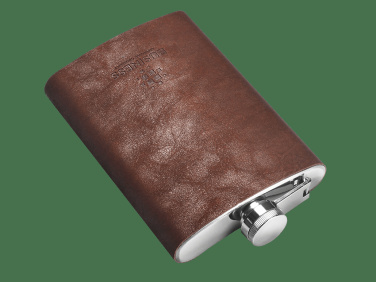 Logo trade business gifts image of: Hip flask 425325