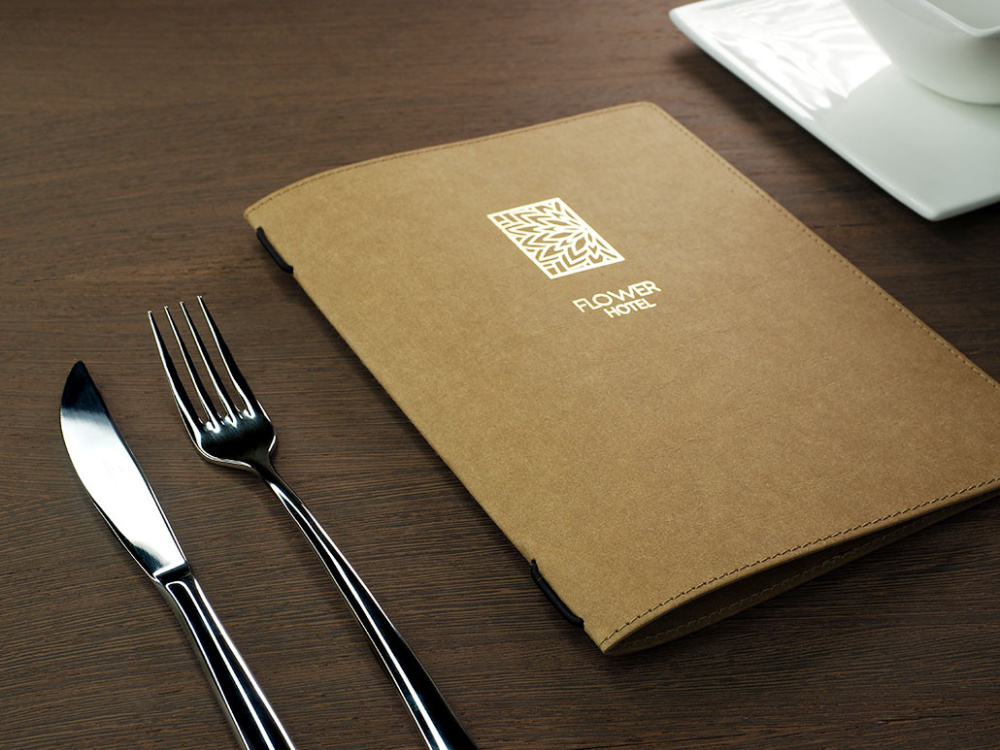 Logo trade corporate gift photo of: Menu cover Ambiente 1179106