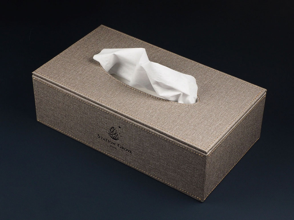 Logo trade advertising products picture of: Tissue box 992321