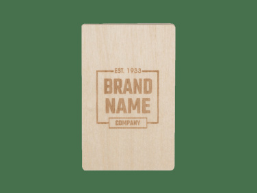 Logo trade advertising products image of: Wooden magnet 2034121