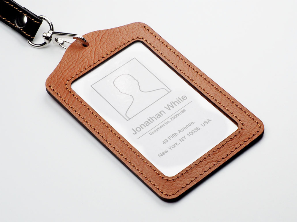 Logo trade promotional products image of: ID Badge Holder 2038318