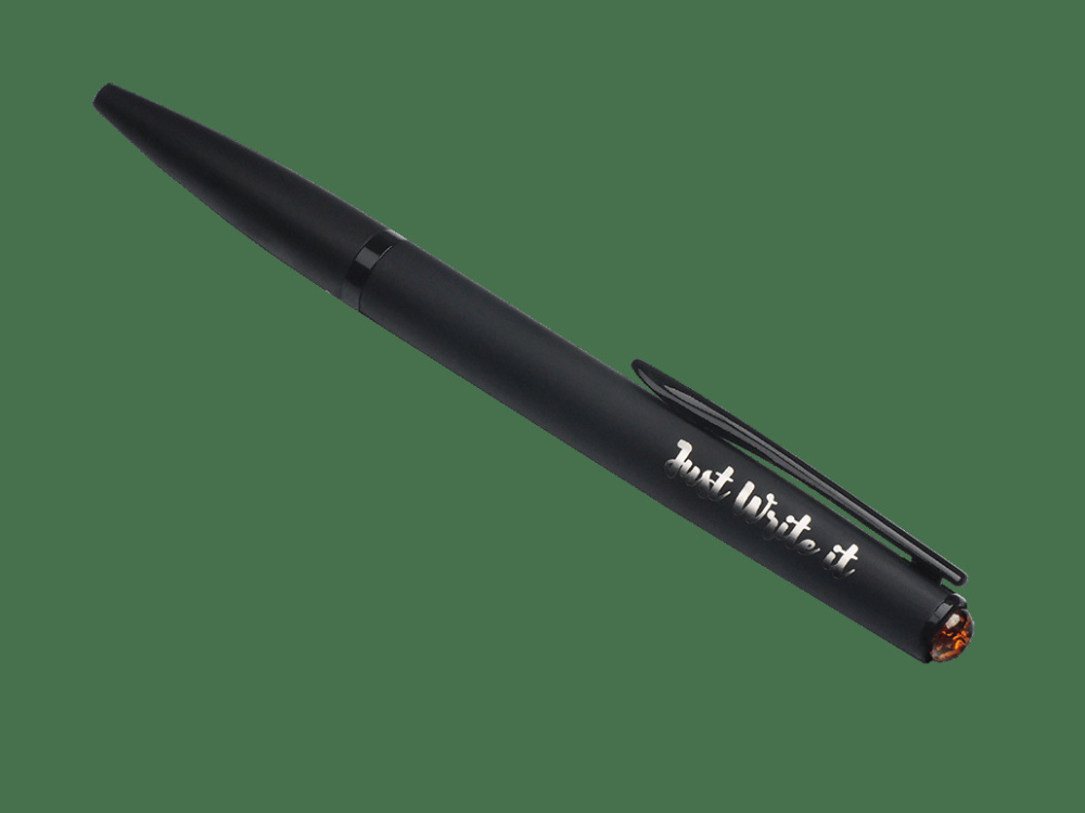 Logotrade promotional merchandise photo of: Ball pen with AMBER stone 2070036