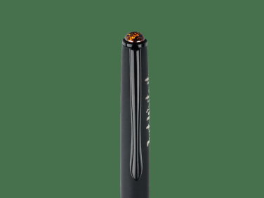 Logo trade business gifts image of: Ball pen with AMBER stone 2070036