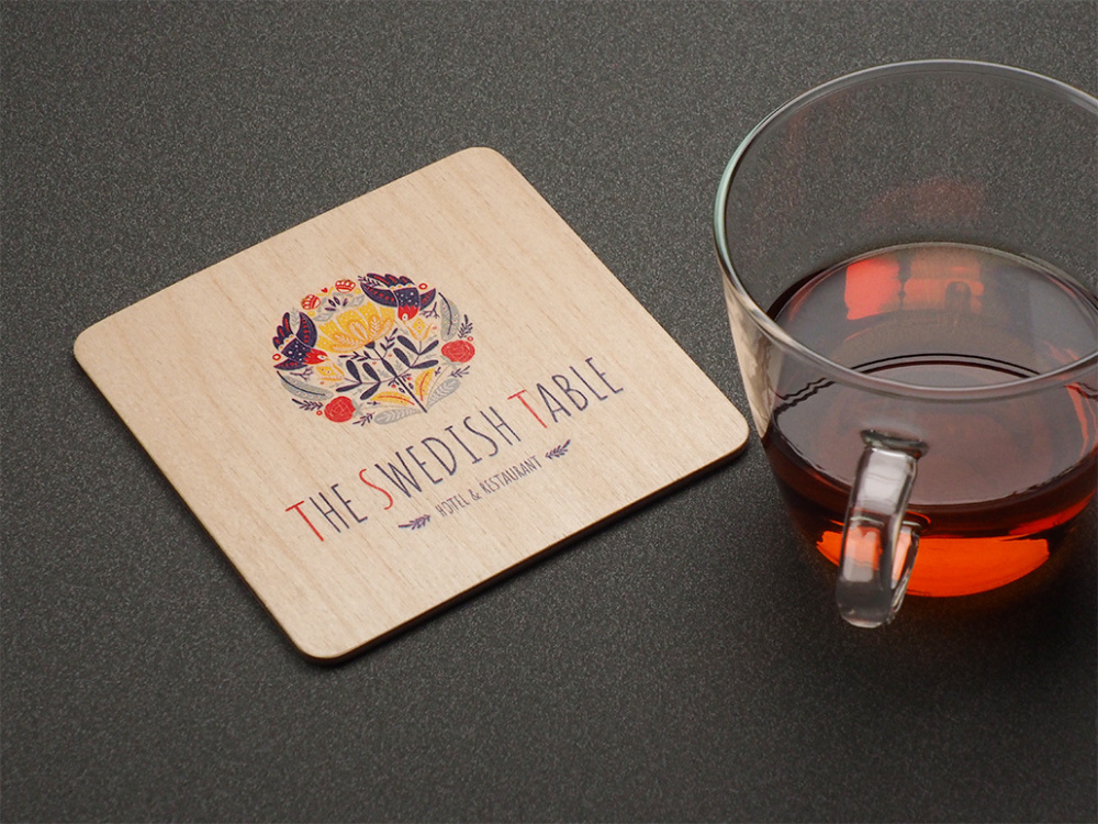 Logotrade promotional product image of: Coaster 1857121