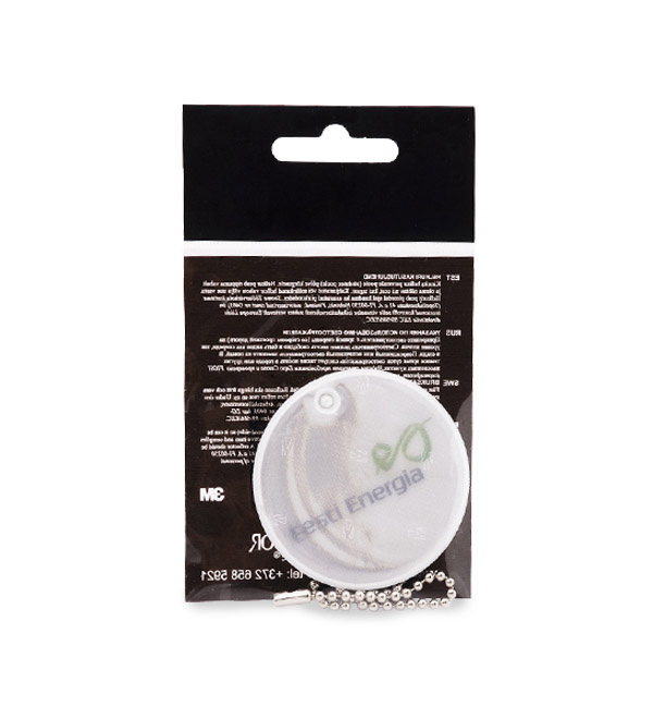 Logo trade promotional items picture of: Soft reflector with your logo dia. 50 mm