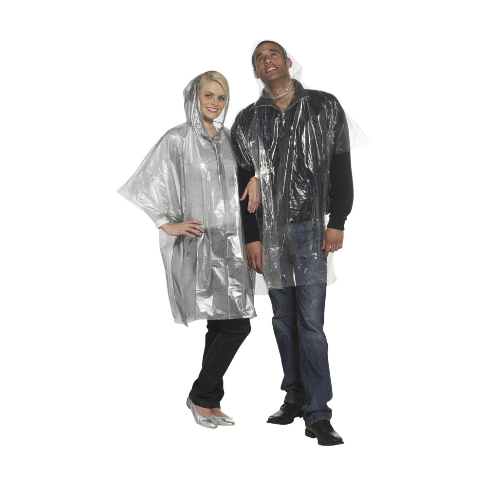 Logotrade promotional giveaways photo of: Clear poncho/raincoat