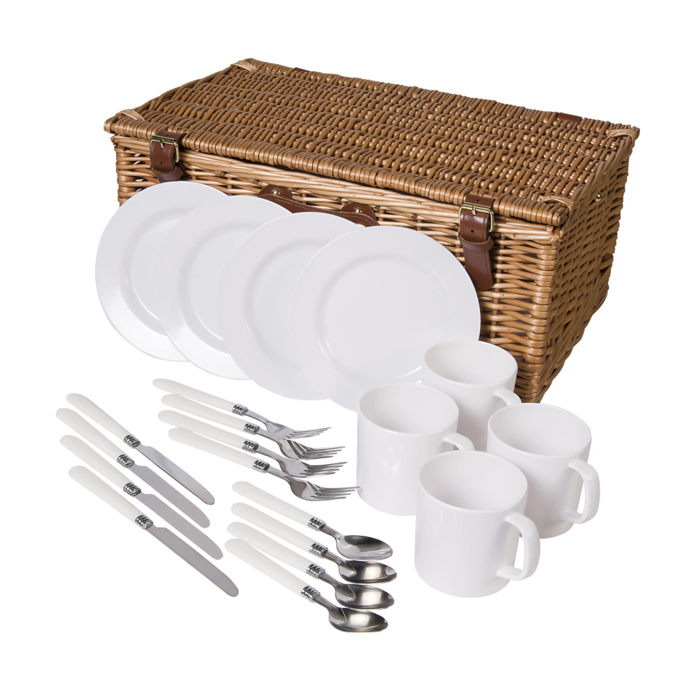 Logotrade promotional merchandise photo of: QualityTime picnic basket