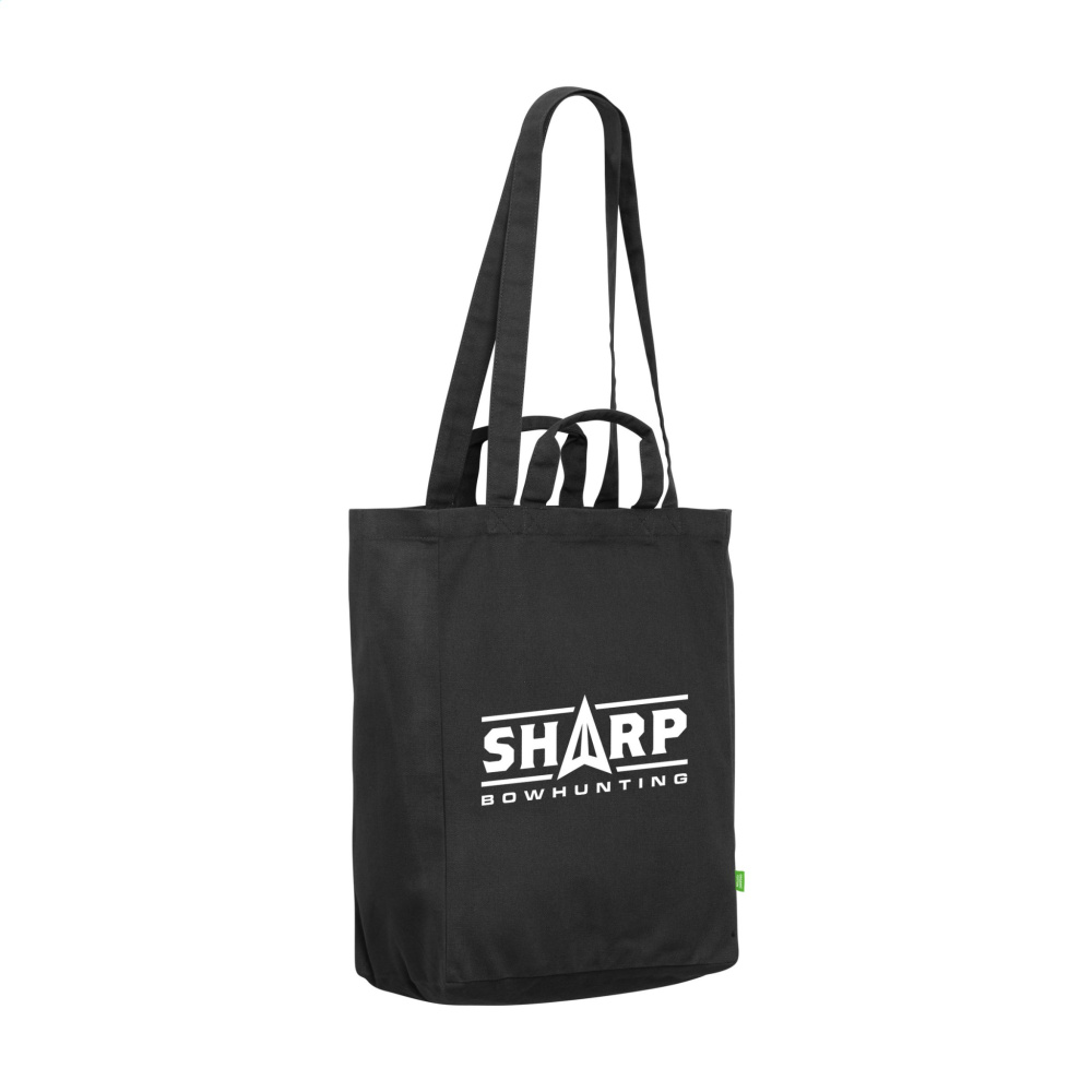 Logotrade promotional gift picture of: Organic Cotton Canvas Tote Bag (280 g/m²)