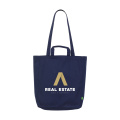 Organic Cotton Canvas Tote Bag (280 g/m²), navy