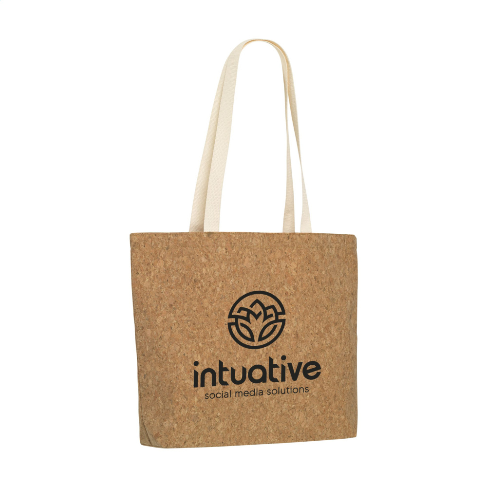 Logo trade corporate gifts picture of: Lagos Cork Shopper bag